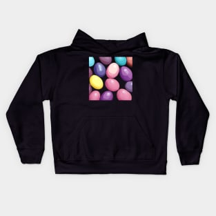 Painted Easter Egg Rocks (MD23ETR024) Kids Hoodie